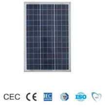 Panel solar cristalino polivinílico 100W para el mercado global